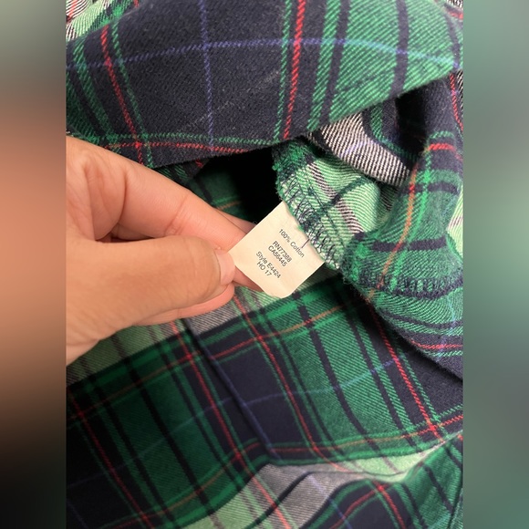 ❌SOLD J.Crew half zip pullover flannel shirt jacket - Picture 6 of 6